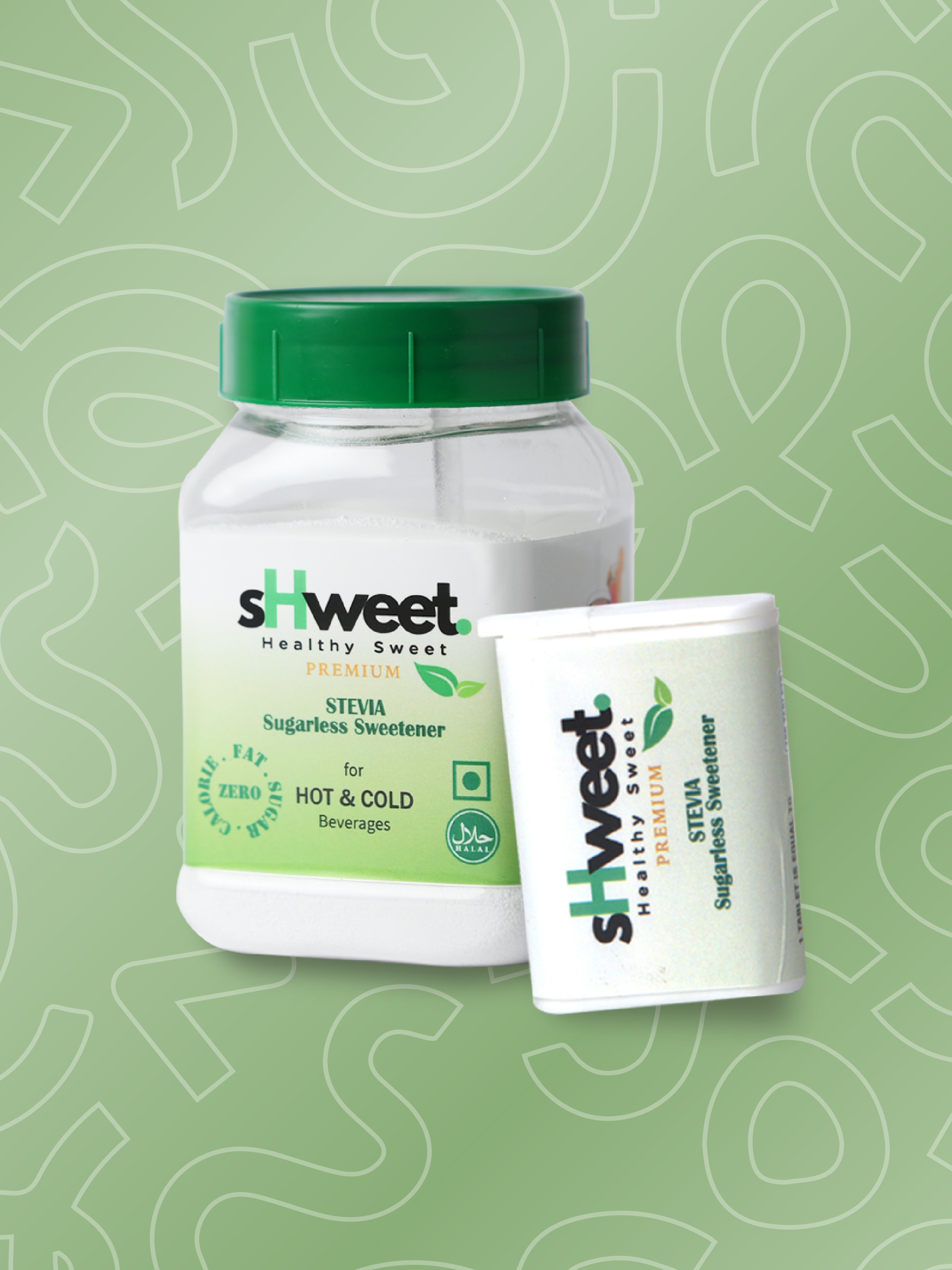 sHweet Healthy Sweet Powder & Tablet Combo