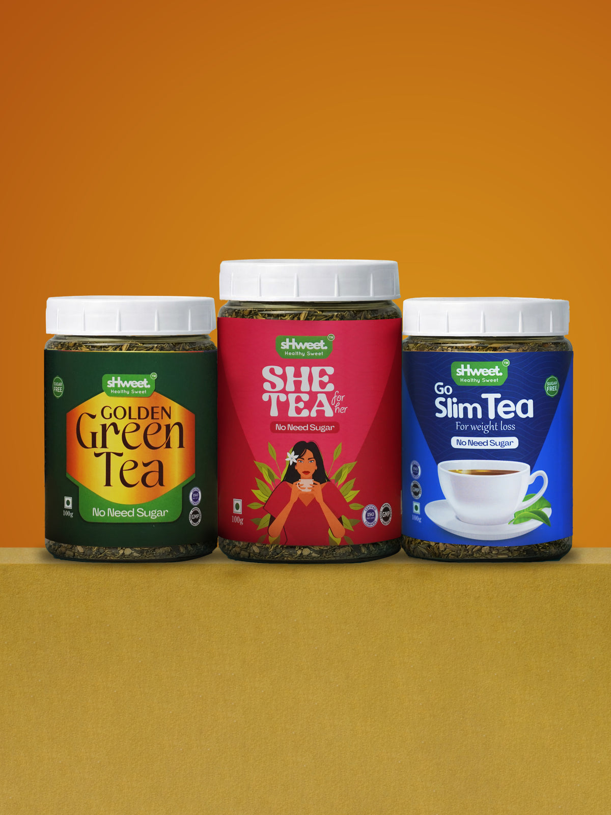 Shweet Life tea + she tea combo | Immunity and women’s wellness – GO SHWEET
