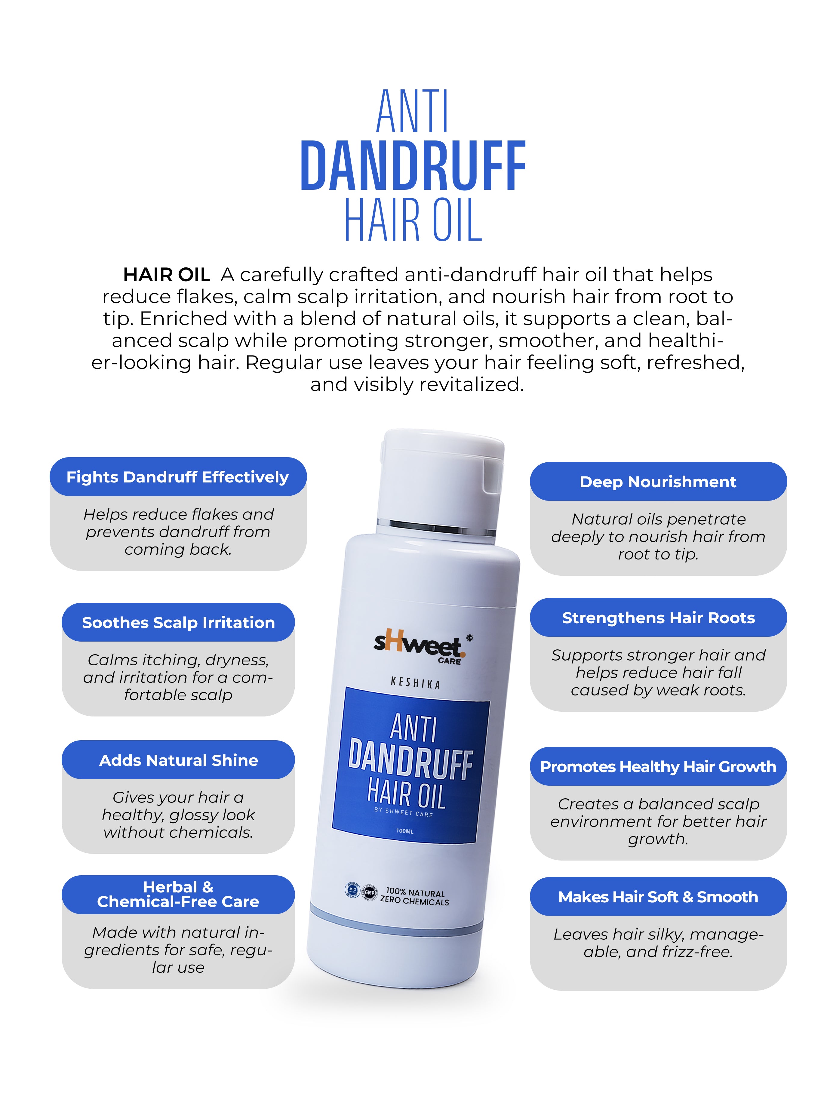 ANTI DANDRUFF HAIR OIL
