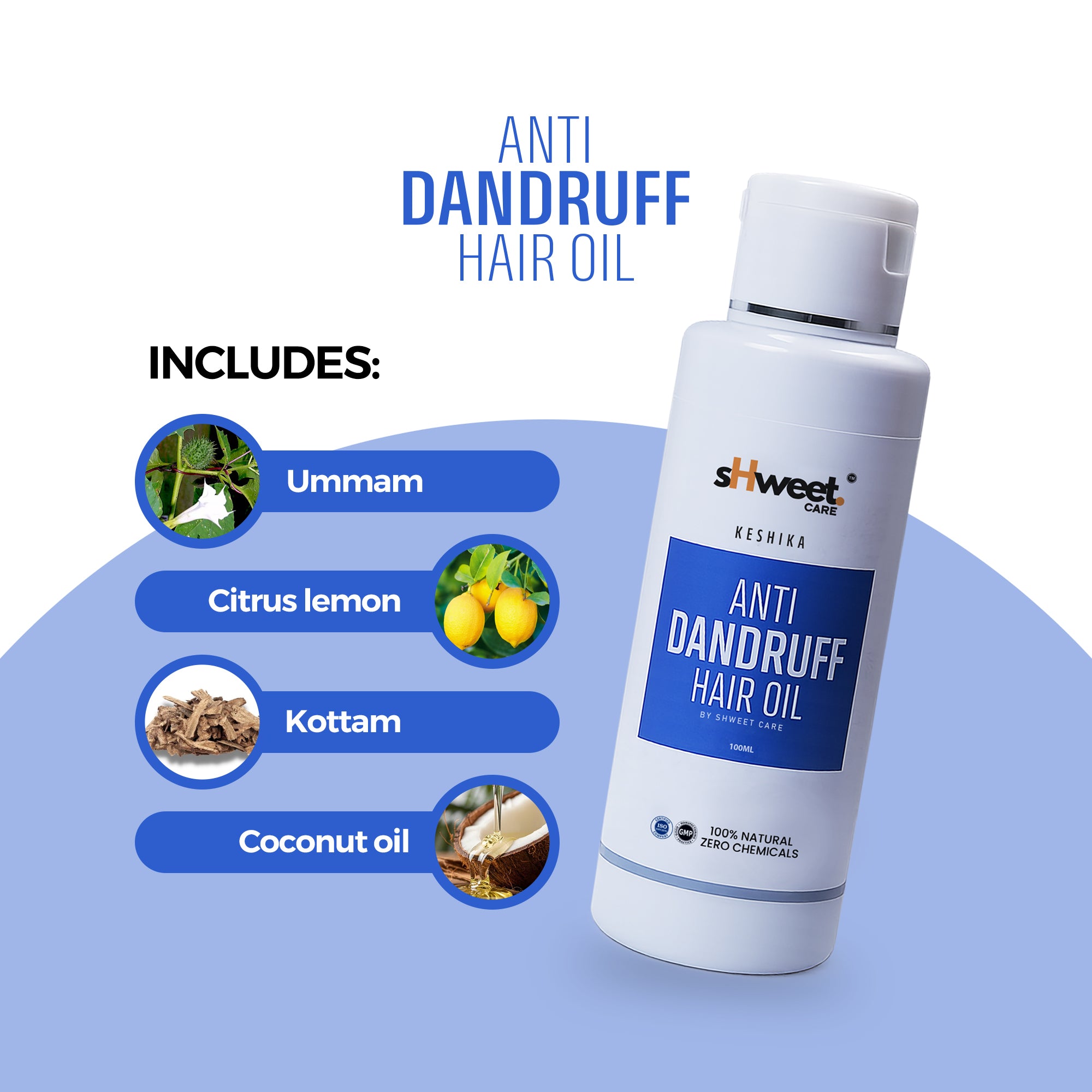 ANTI DANDRUFF HAIR OIL