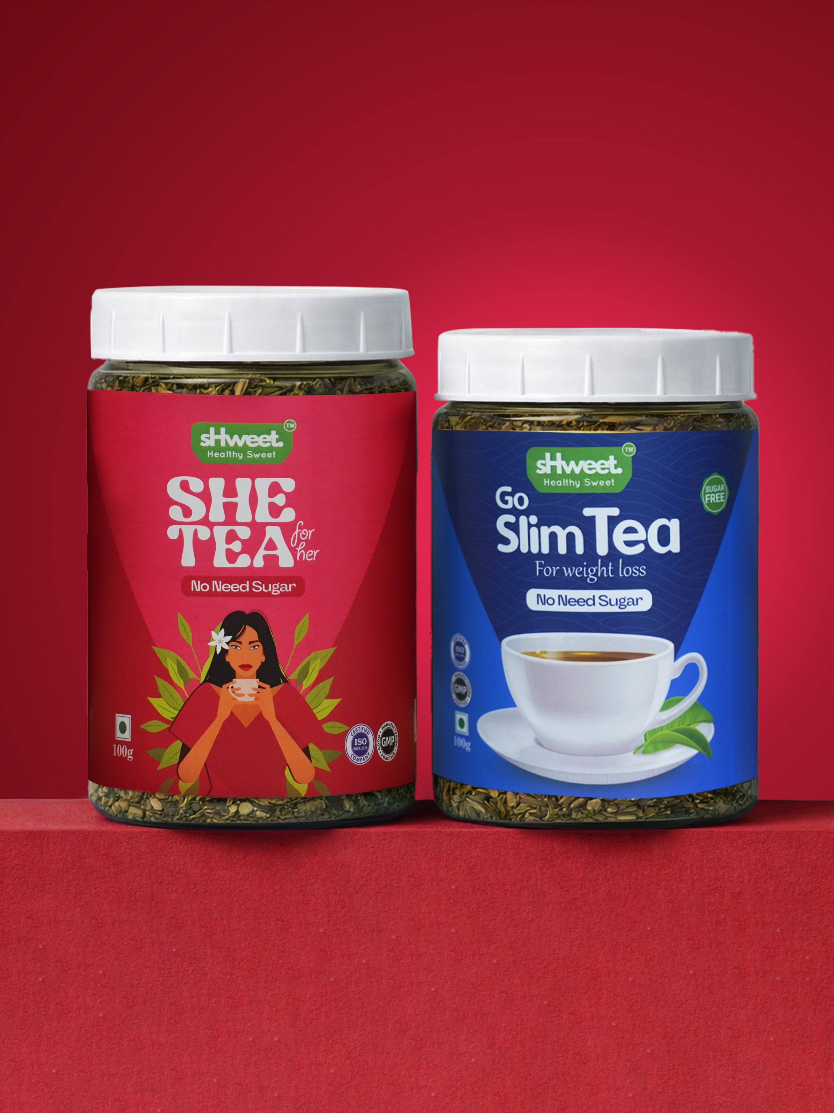 Perfect Couple Combo | SHE TEA + GO SLIM