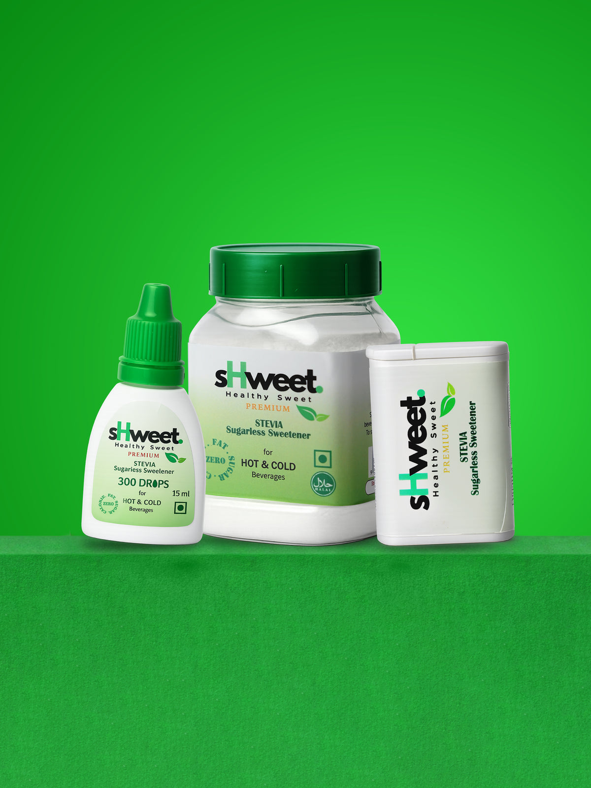 Shweet sHweet Mega Combo | Ultimate Sugar-Free Stevia Pack – GO SHWEET