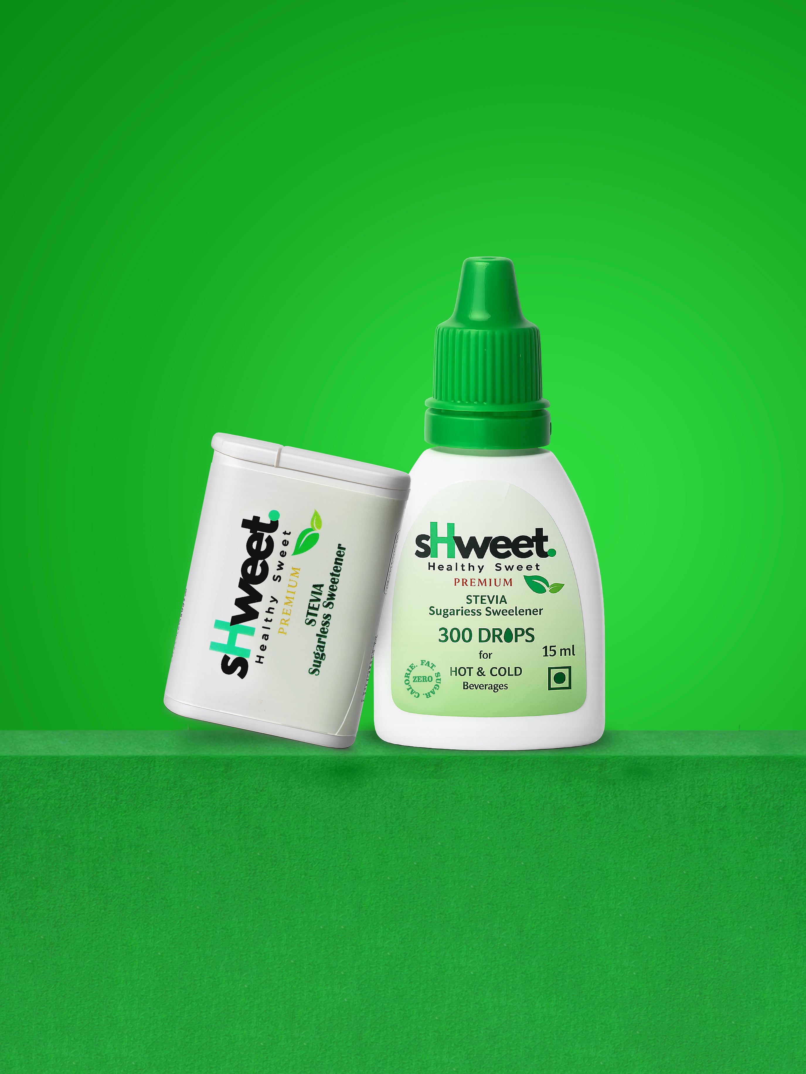 sHweet Stevia Liquid Drops & Tablets Combo