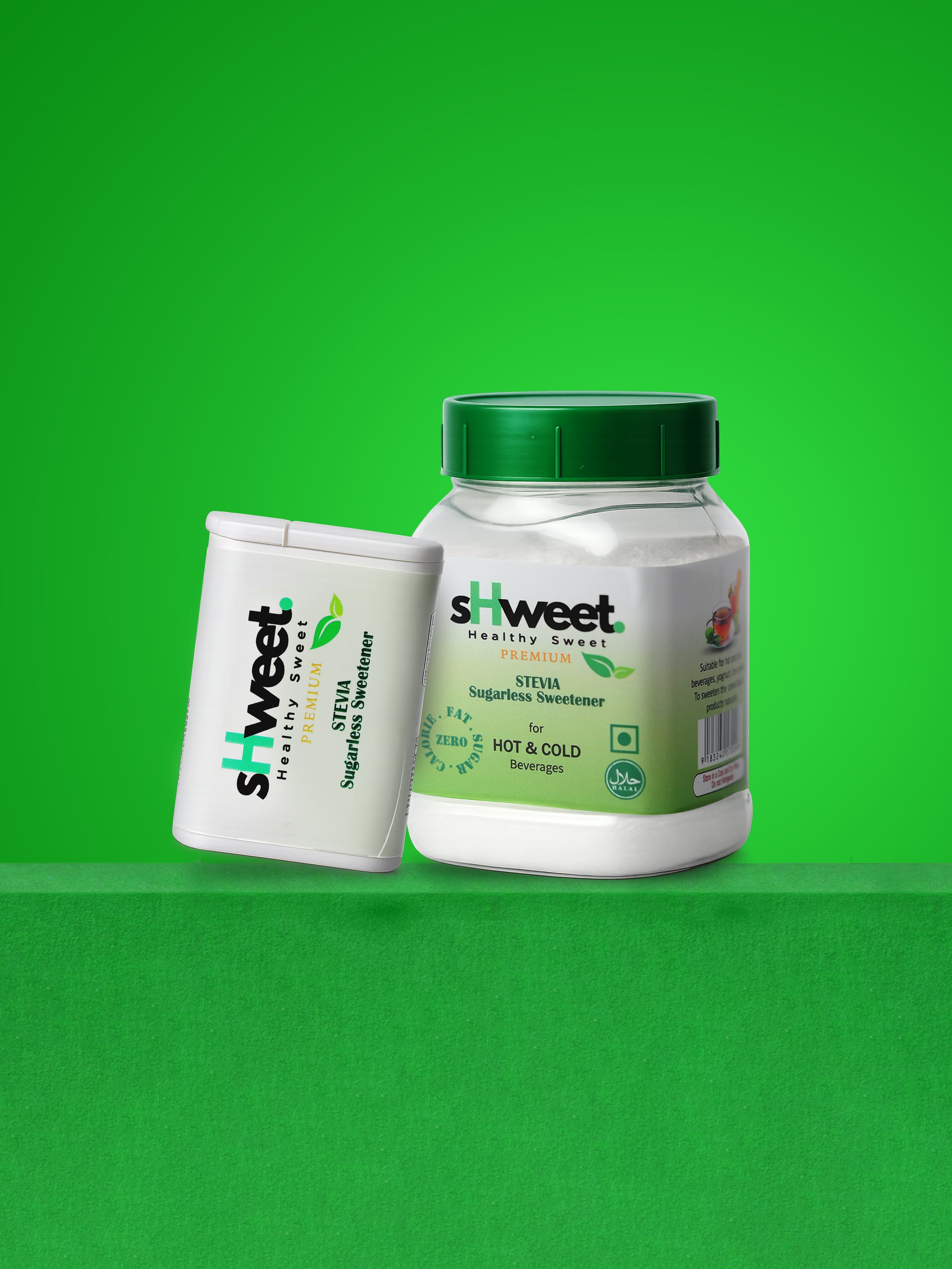 Shweet sHweet Powder & Tablet Combo | Healthy Sugar-Free Sweeteners – GO SHWEET