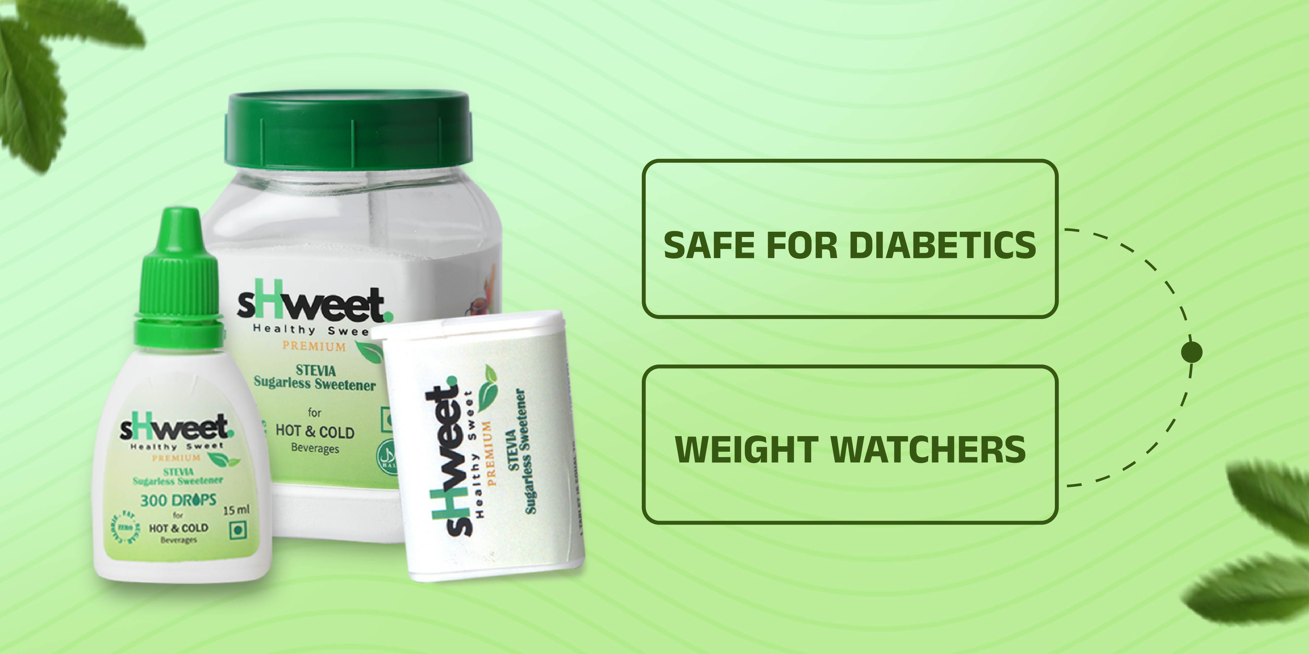 Safe for Diabetics & Weight Watchers
